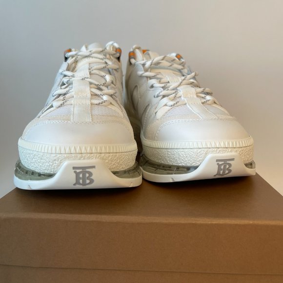 Burberry Women's LF Union sneakers Low top Athletic shoes sneakers, Sz 37 & 40 - Picture 2 of 12